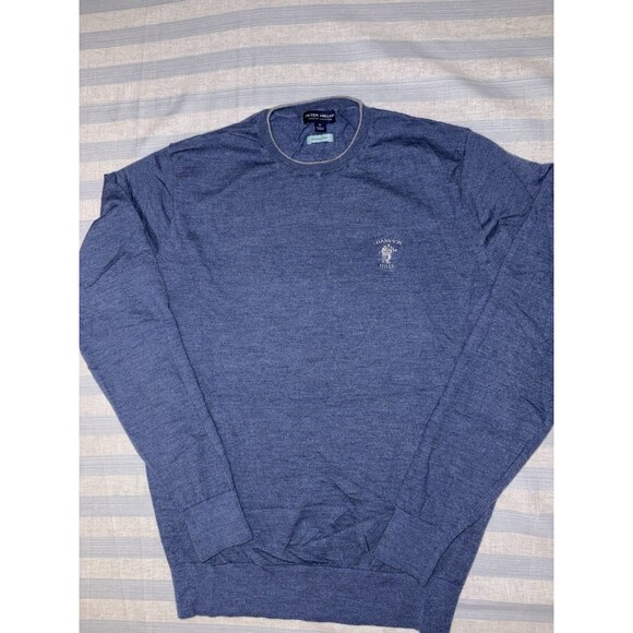 Champion Hills Peter Millar Excursionist Flex Merino Wool Crewneck Men's Small - Picture 4 of 9